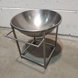 Stainless steel mixing bowl